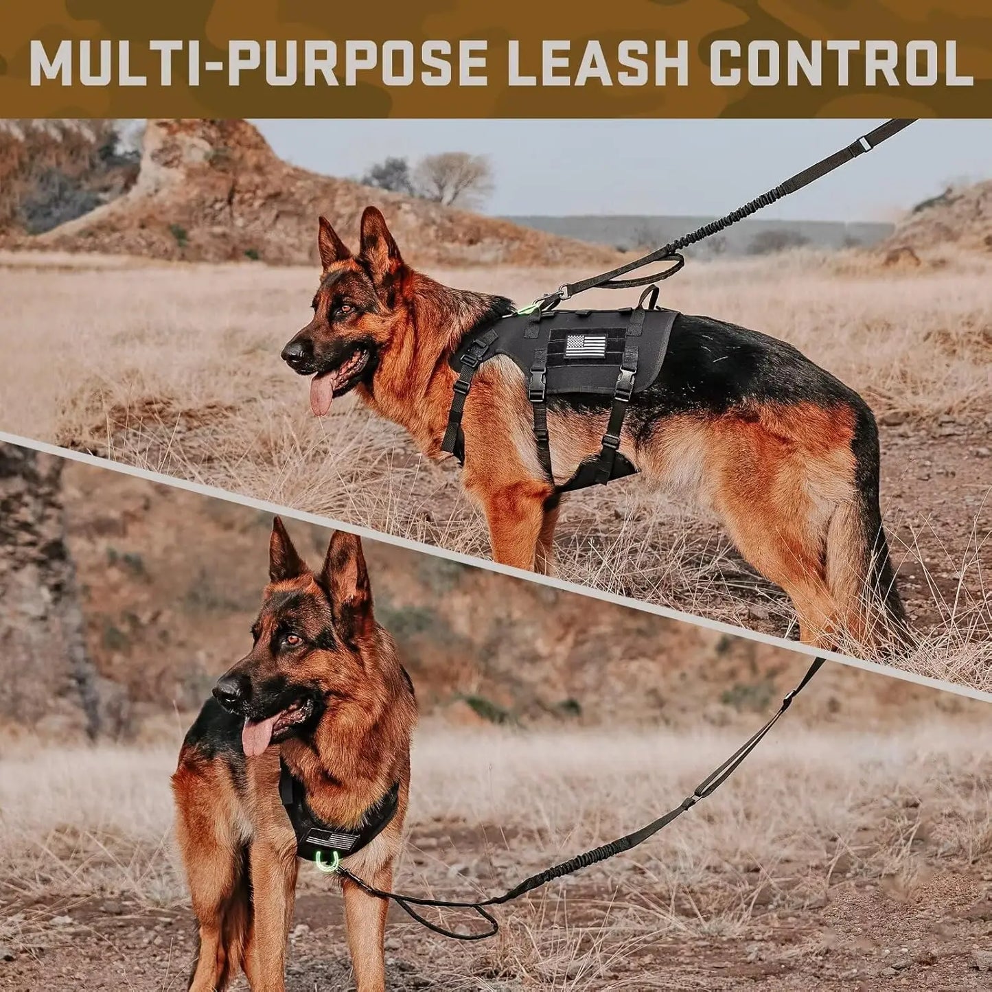 Tactical Dog Harness with Handle
