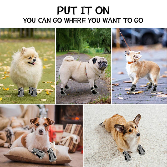 Dog Shoes Non-Slip Soles