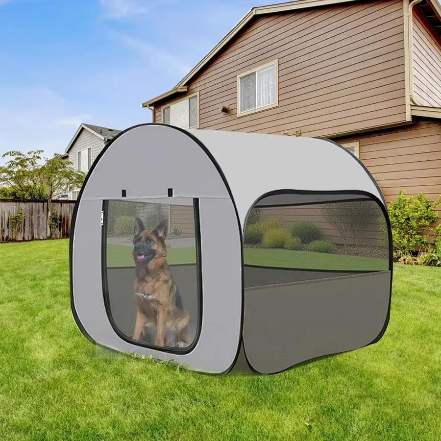 Pop Up Dog Kennel