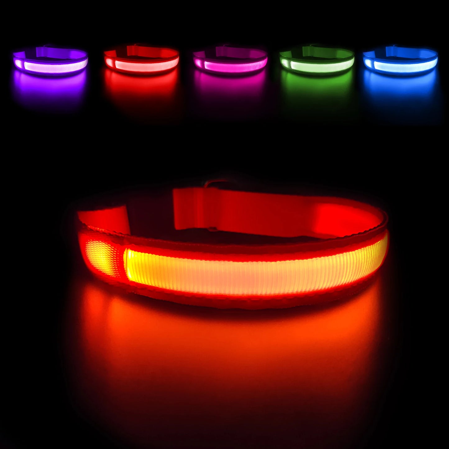 Dog Collar Waterproof Illuminated
