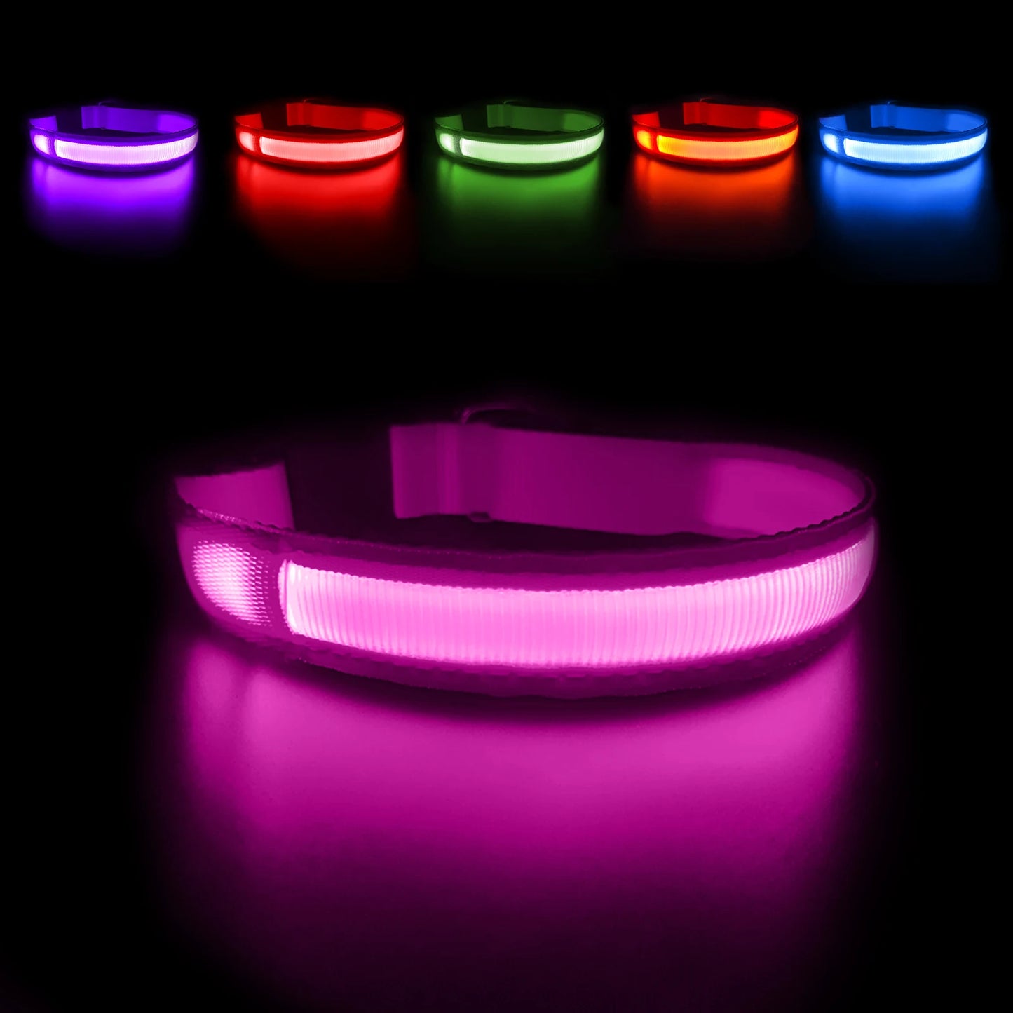 Dog Collar Waterproof Illuminated