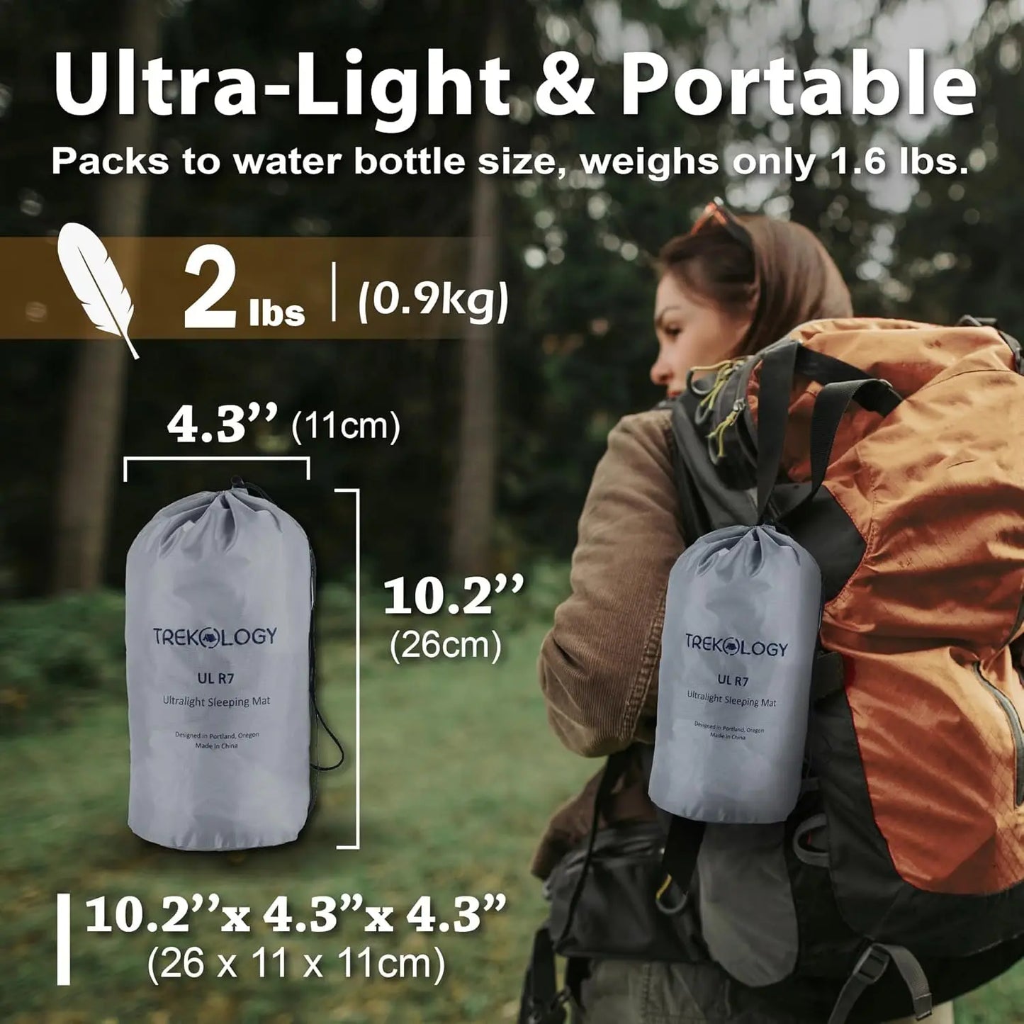 Ultra-Lightweight Camping Sleeping Pad