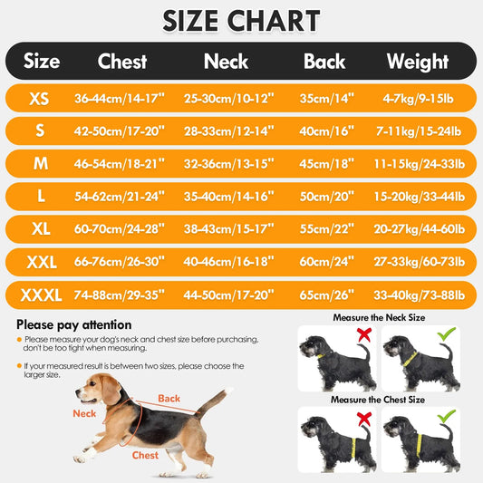 Dog Anxiety Jacket Dog Coat for Thunder, Skin-Friendly Dog Calming Shirt - Keep Pet Calm, Anti Anxiety Vest for Dogs and Cat