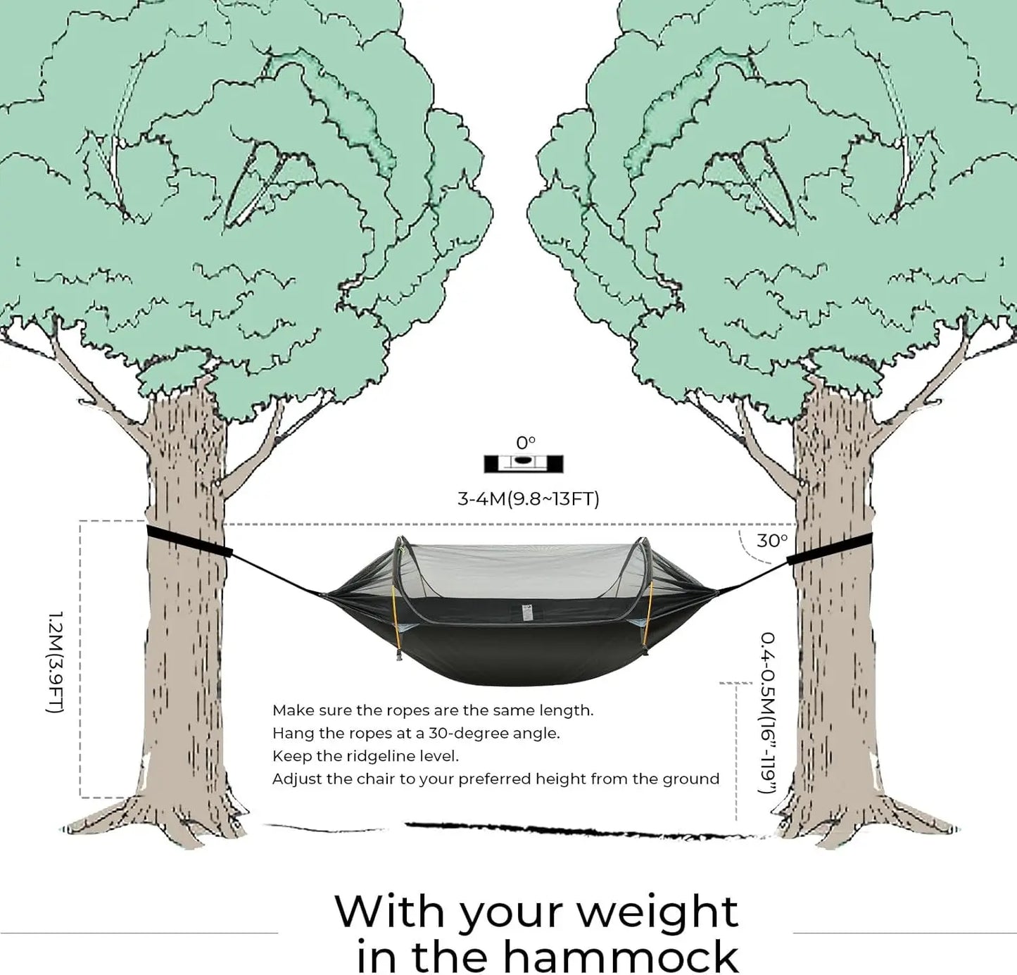 Waterproof Camping Hammock Tent