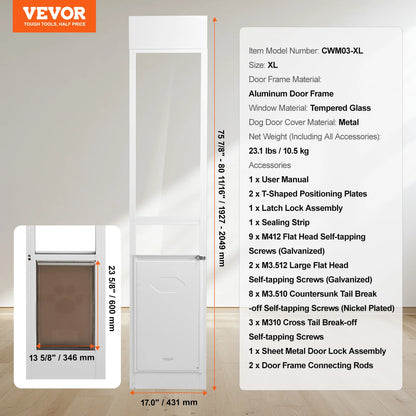 Sliding Glass Doggy Door Insert