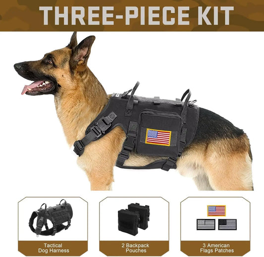 Tactical Dog Harness with Handle