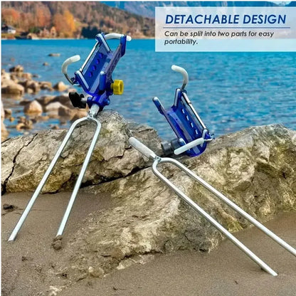 2-piece stainless steel fishing rod holder