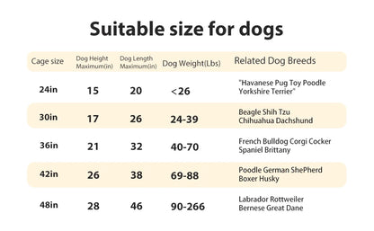 Foldable Dog Crate