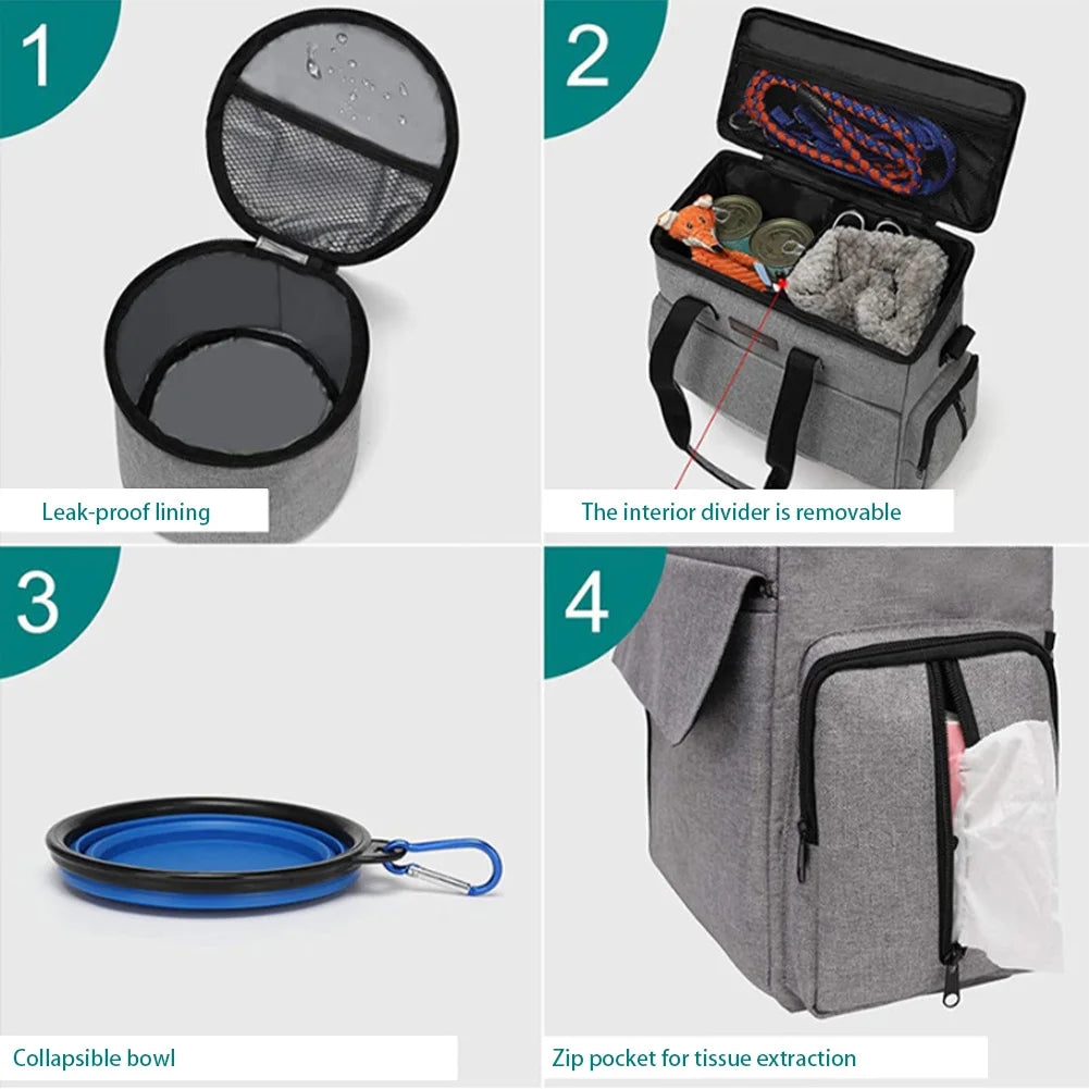 Portable Pet Snack Bag