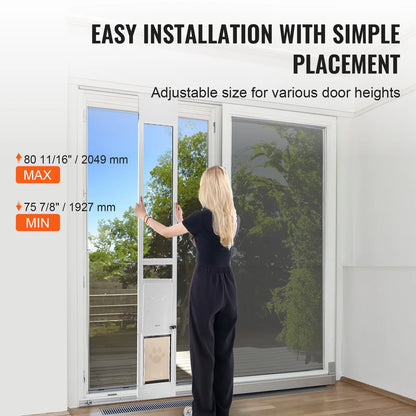 Sliding Glass Doggy Door Insert