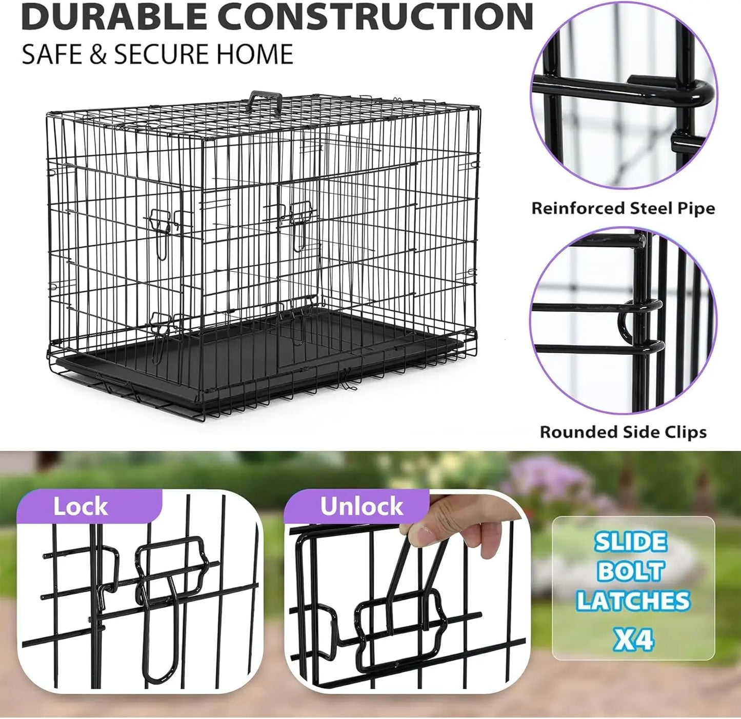 Foldable Dog Crate