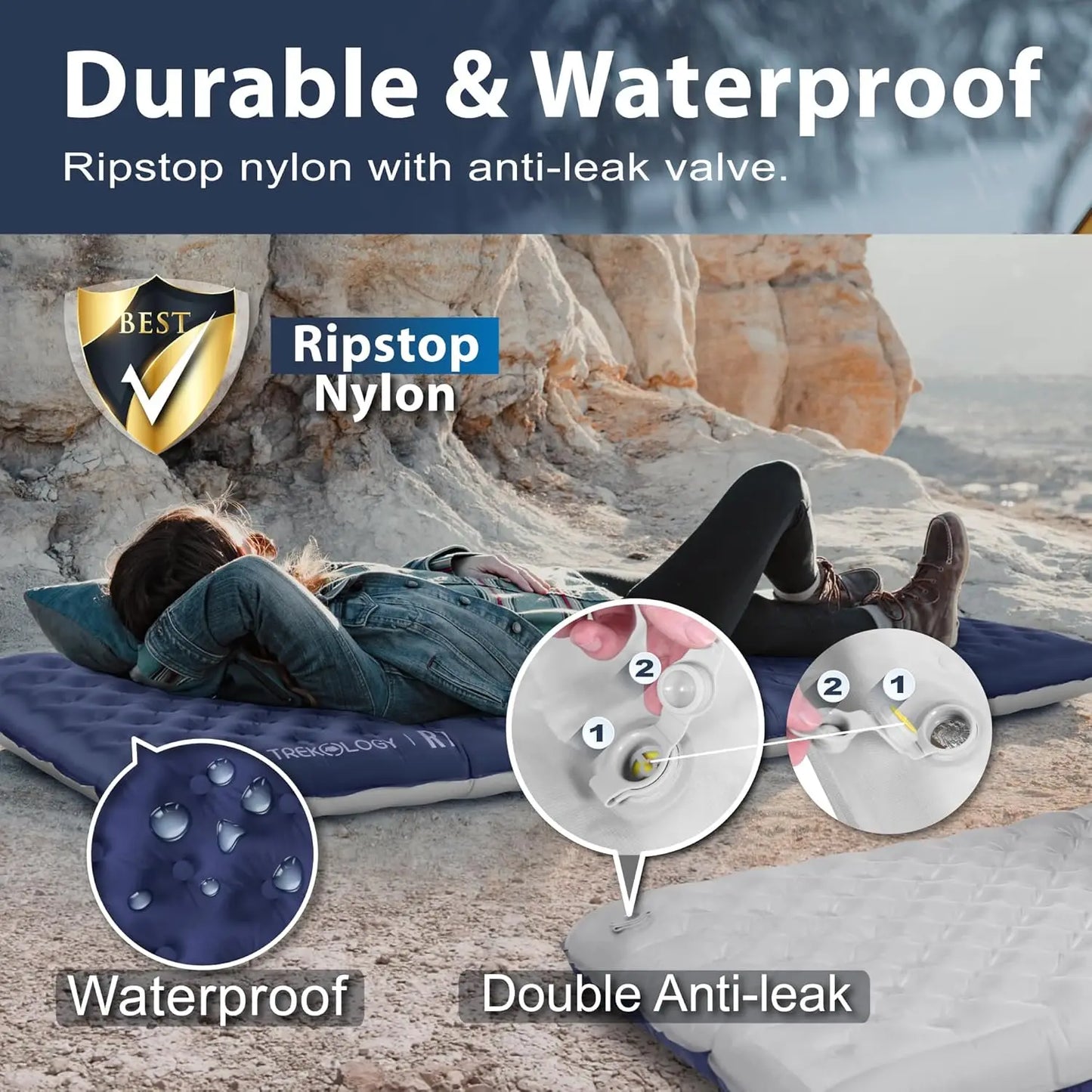 Ultra-Lightweight Camping Sleeping Pad